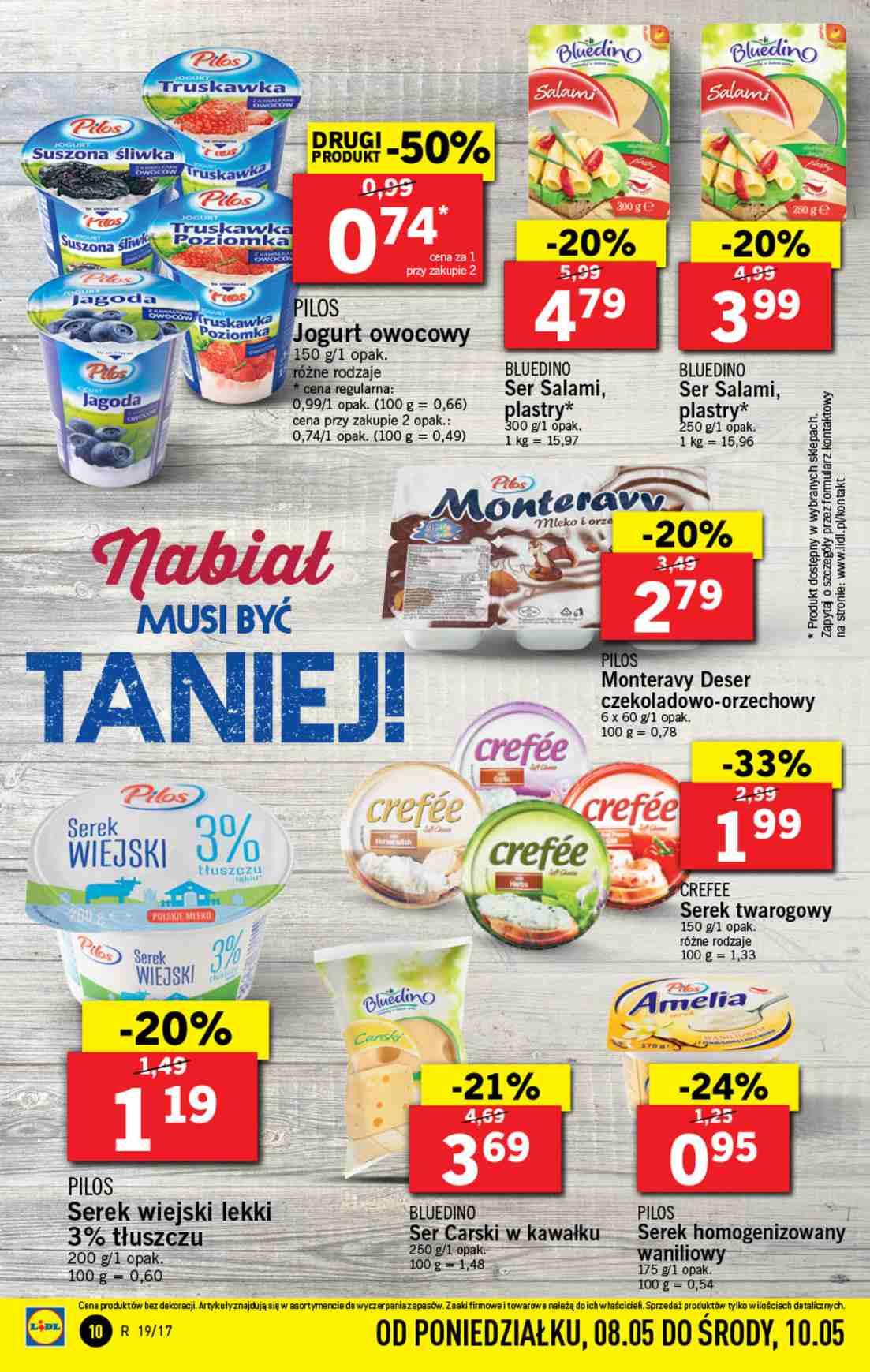 Gazetka promocyjna Lidl do 10/05/2017 str.10