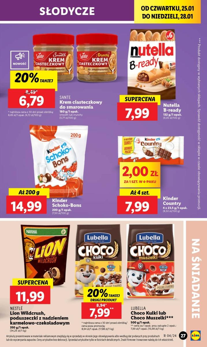 Gazetka promocyjna Lidl do 28/01/2024 str.27