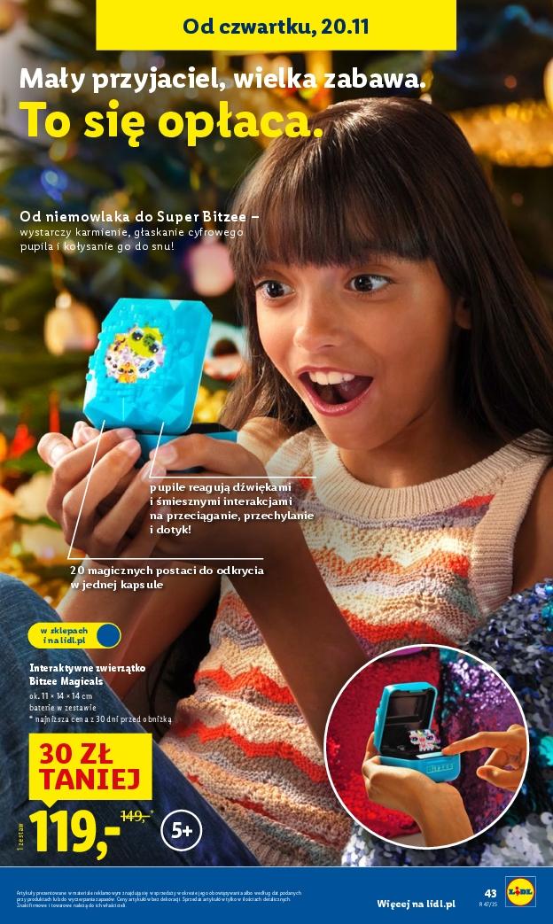 Gazetka promocyjna Lidl do 30/11/2025 str.43