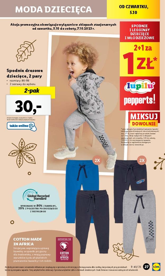 Gazetka promocyjna Lidl do 07/10/2023 str.27