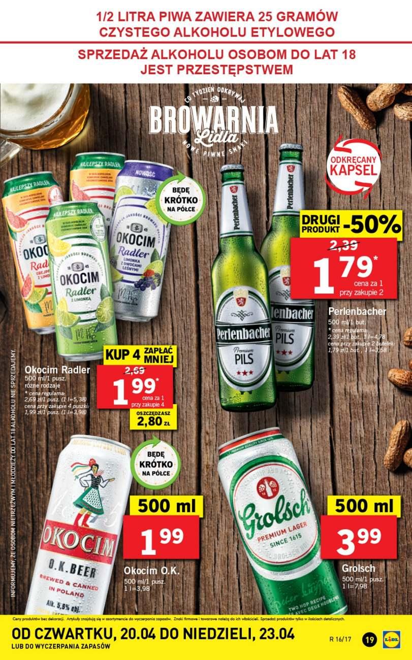 Gazetka promocyjna Lidl do 23/04/2017 str.19