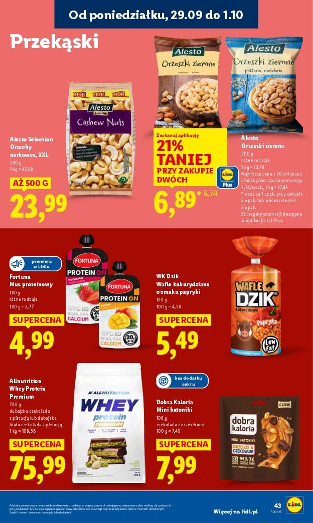 Gazetka promocyjna Lidl do 01/10/2025 str.47