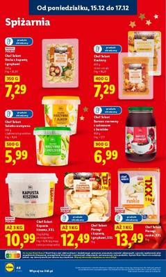 Lidl od poniedziałku