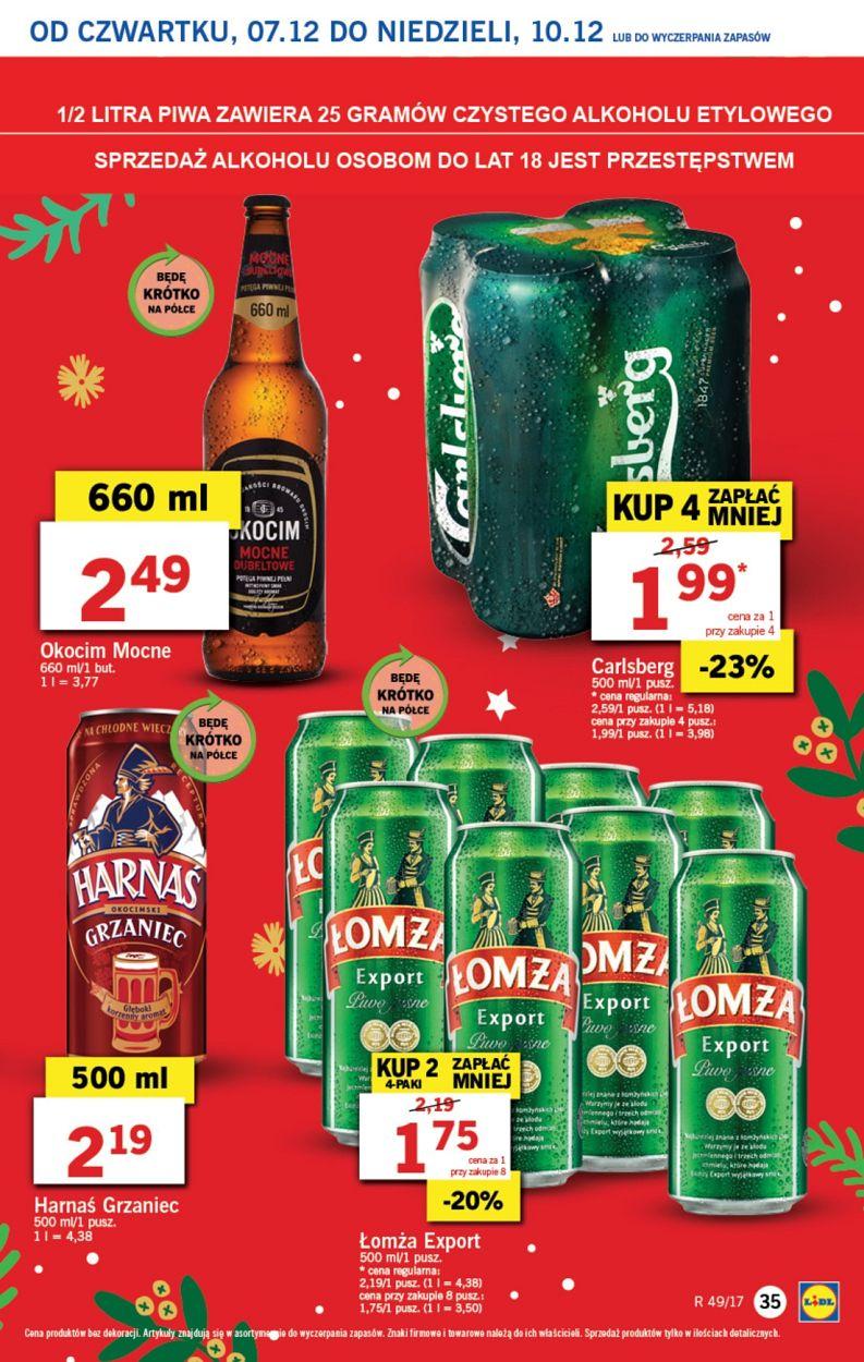 Gazetka promocyjna Lidl do 10/12/2017 str.35