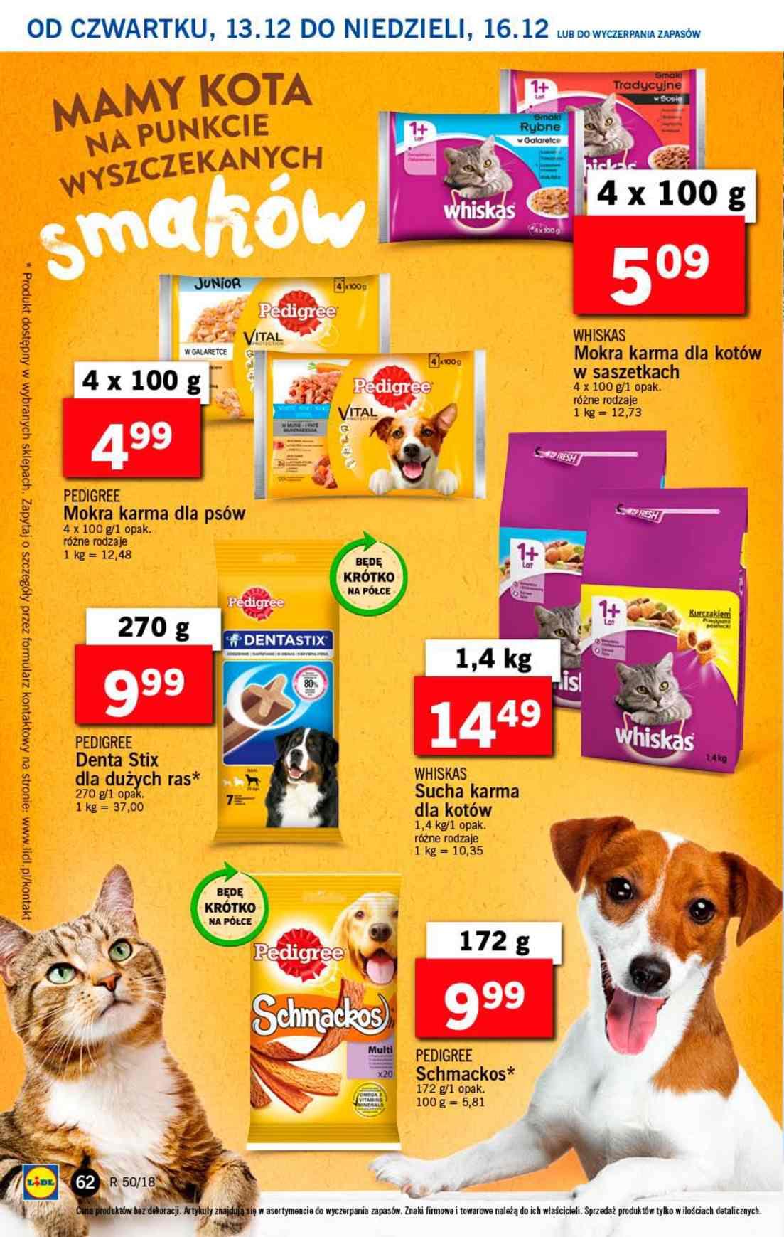 Gazetka promocyjna Lidl do 16/12/2018 str.62