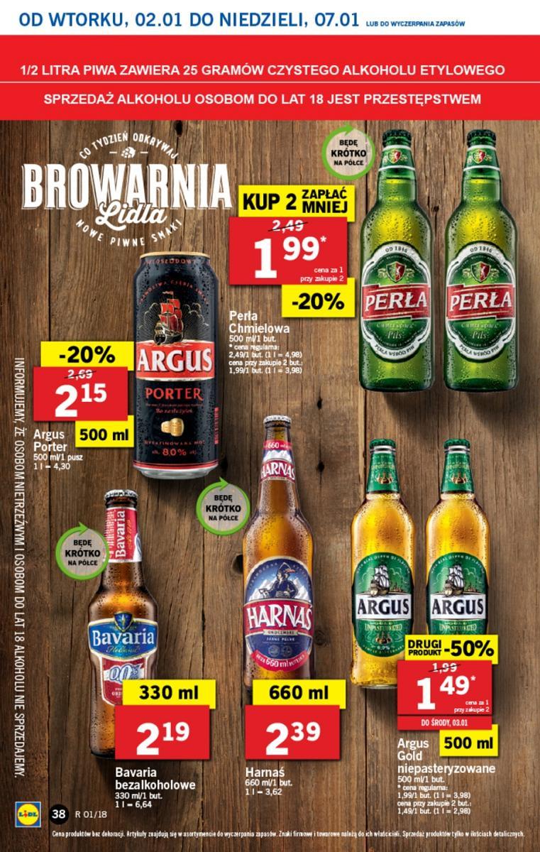 Gazetka promocyjna Lidl do 03/01/2018 str.38