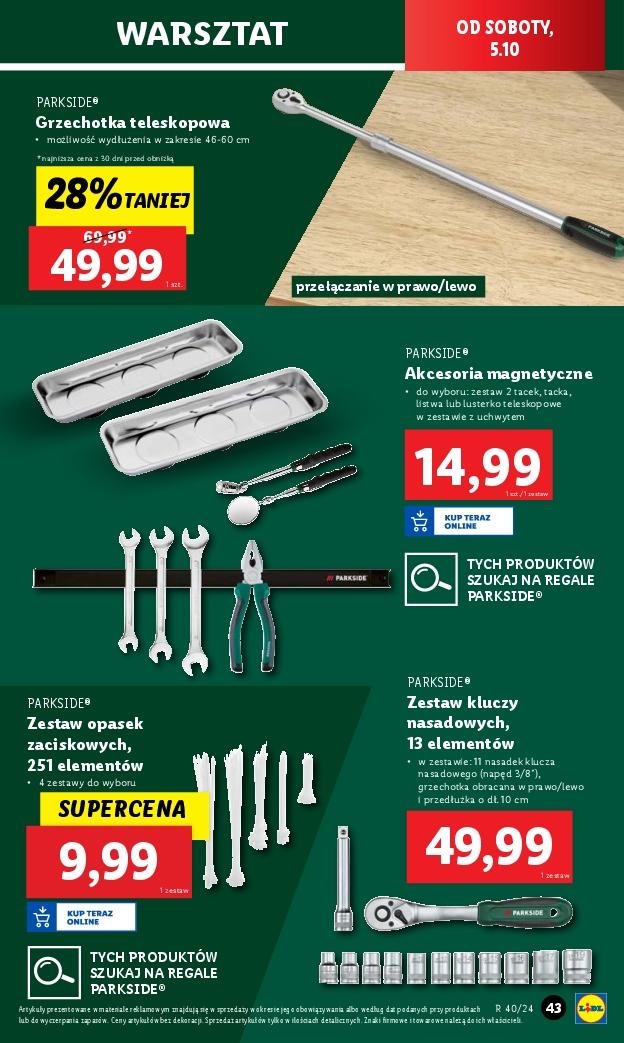 Gazetka promocyjna Lidl do 05/10/2024 str.47