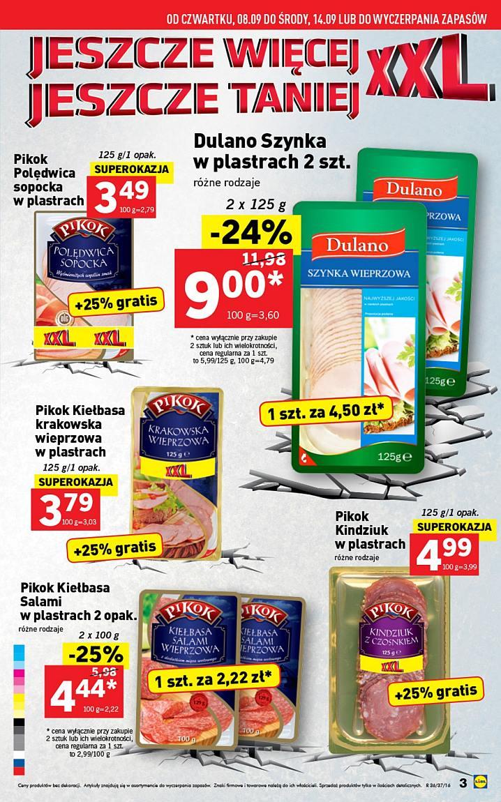 Gazetka promocyjna Lidl do 14/09/2016 str.3