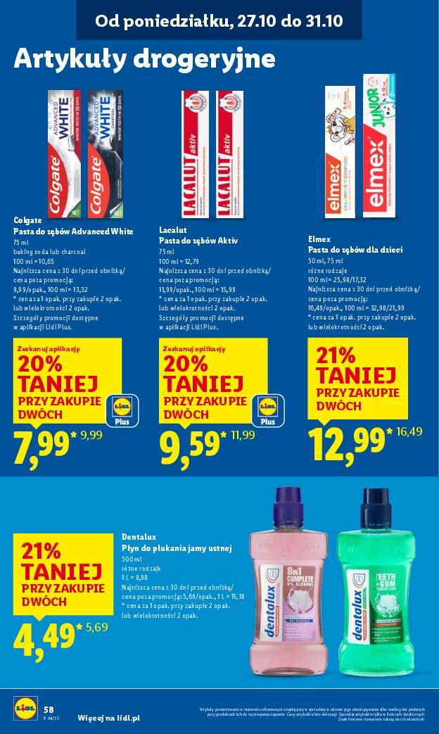 Gazetka promocyjna Lidl do 29/10/2025 str.62