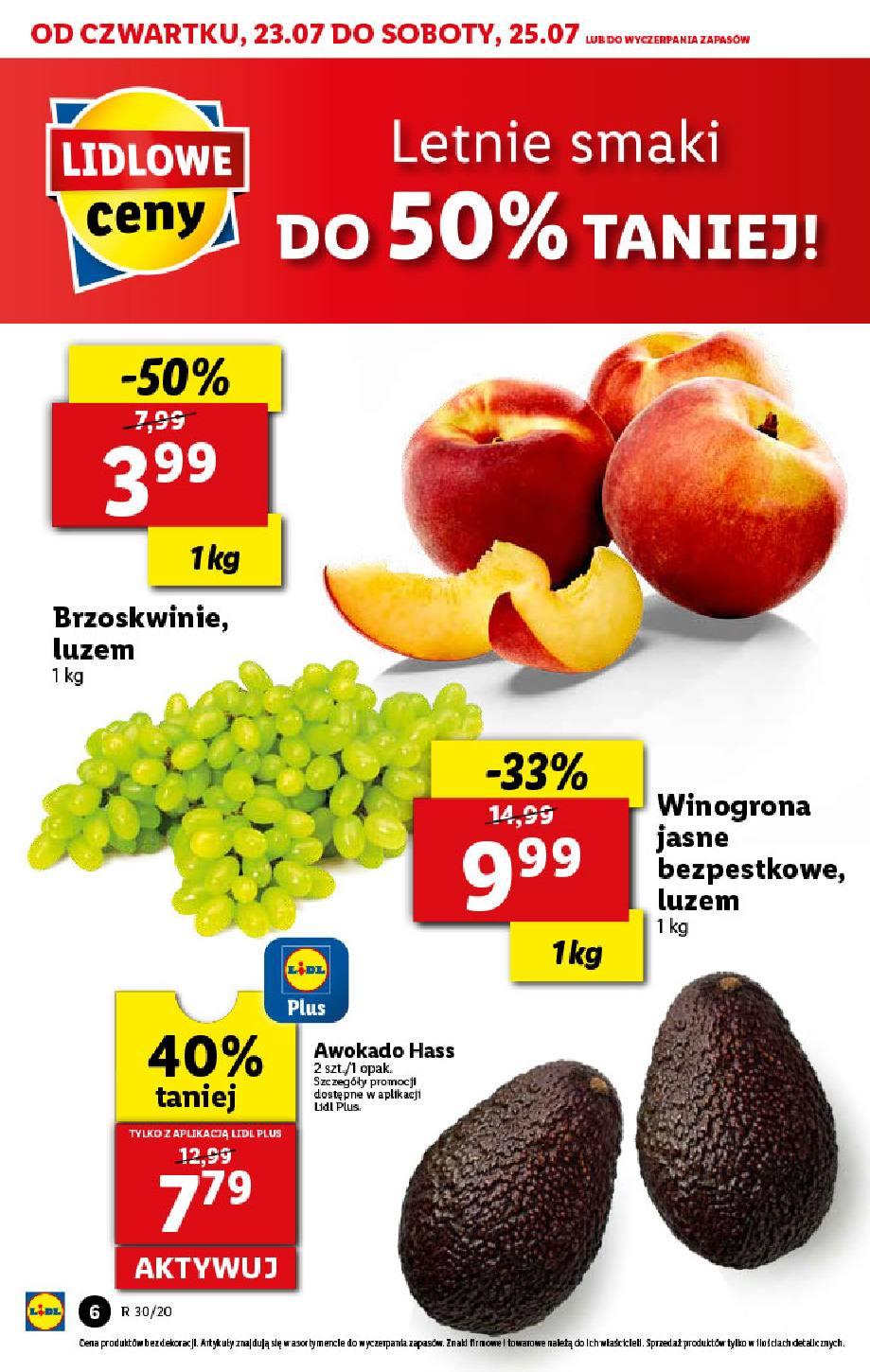 Gazetka promocyjna Lidl do 25/07/2020 str.6