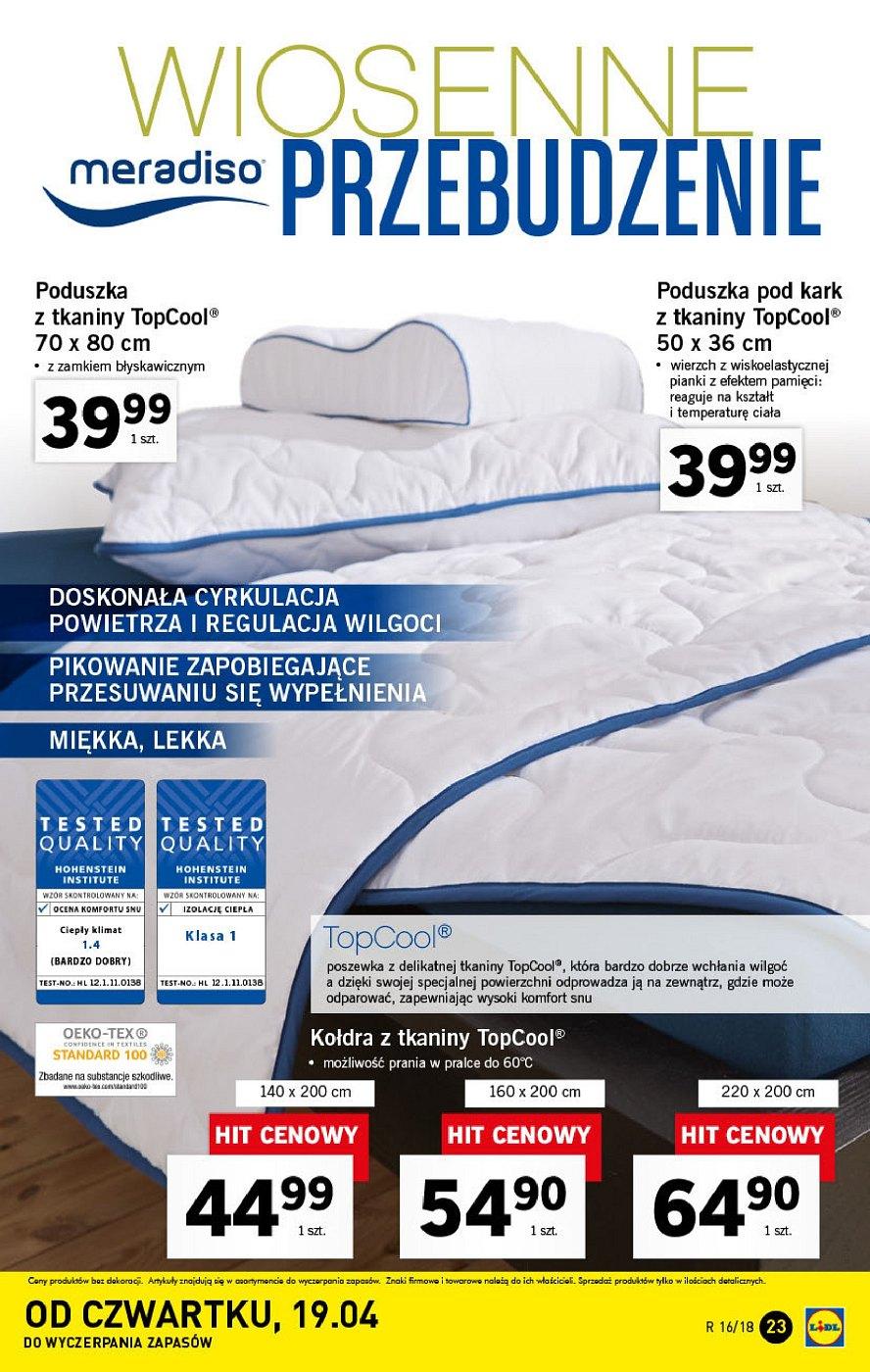 Gazetka promocyjna Lidl do 21/04/2018 str.23