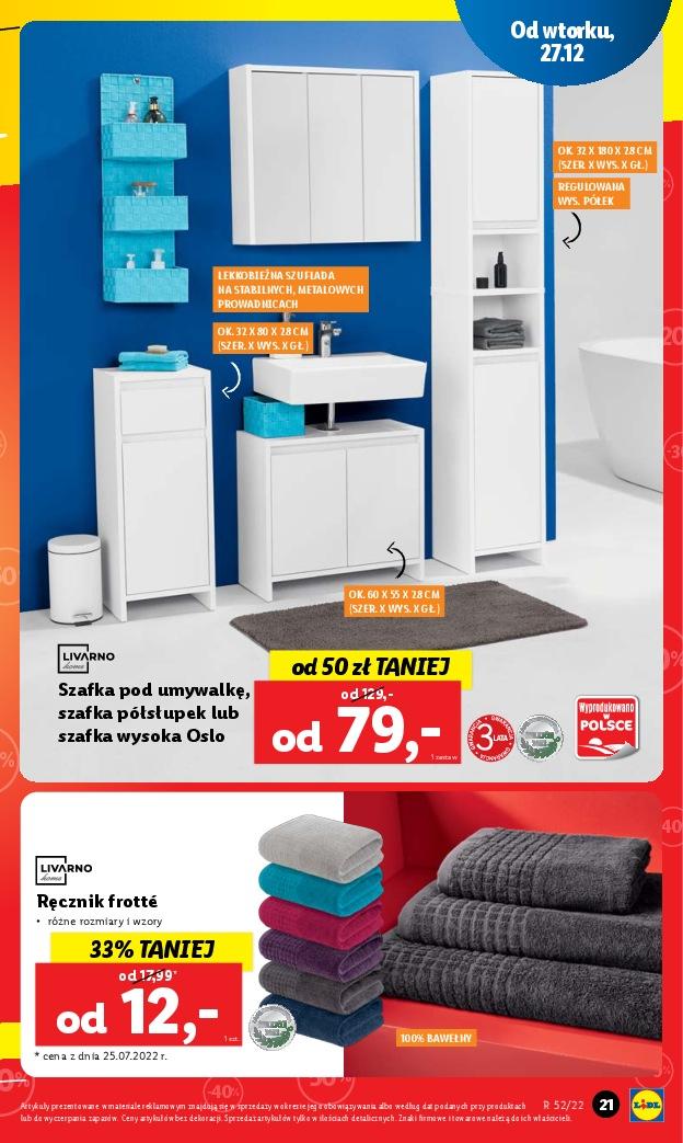 Gazetka promocyjna Lidl do 31/12/2022 str.21