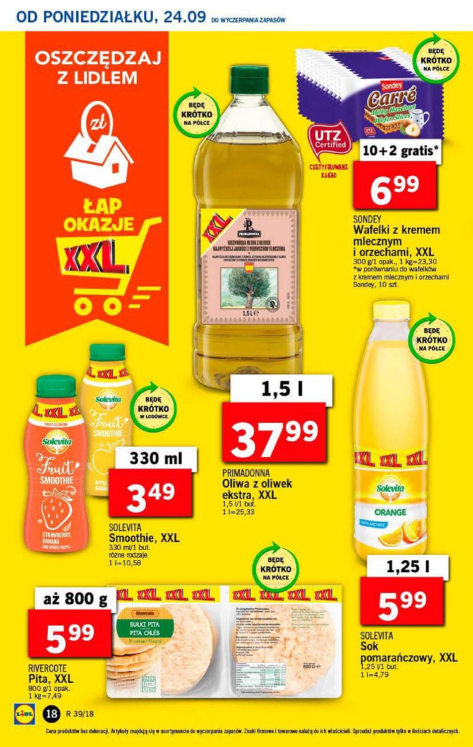 Gazetka promocyjna Lidl do 26/09/2018 str.18