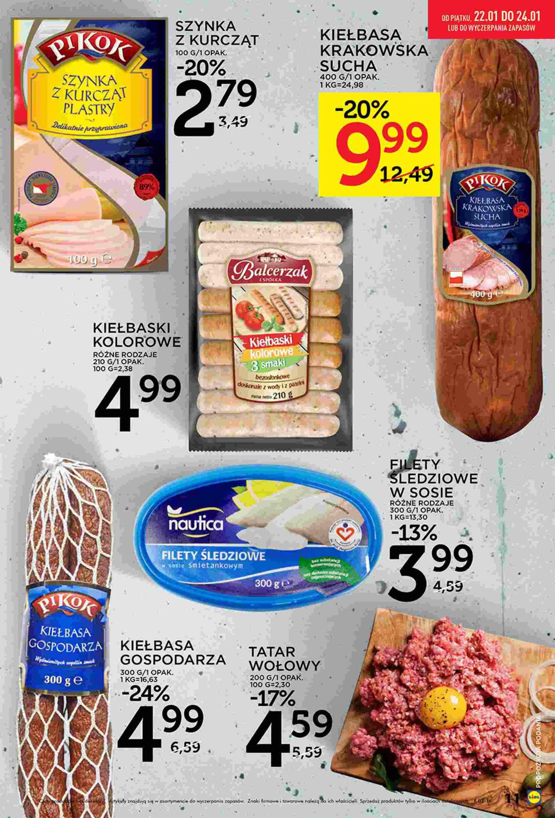 Gazetka promocyjna Lidl do 24/01/2016 str.11