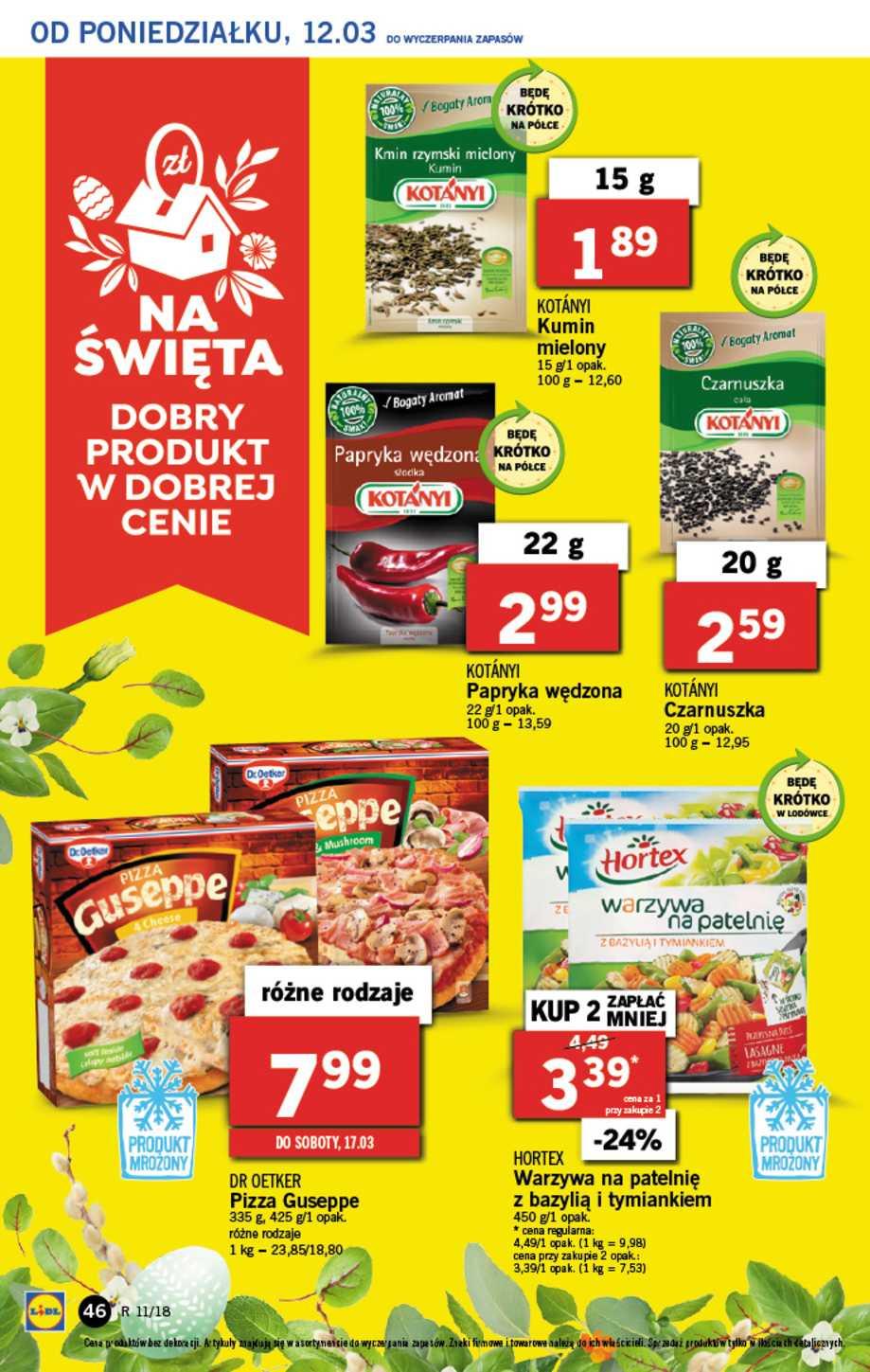 Gazetka promocyjna Lidl do 14/03/2018 str.46