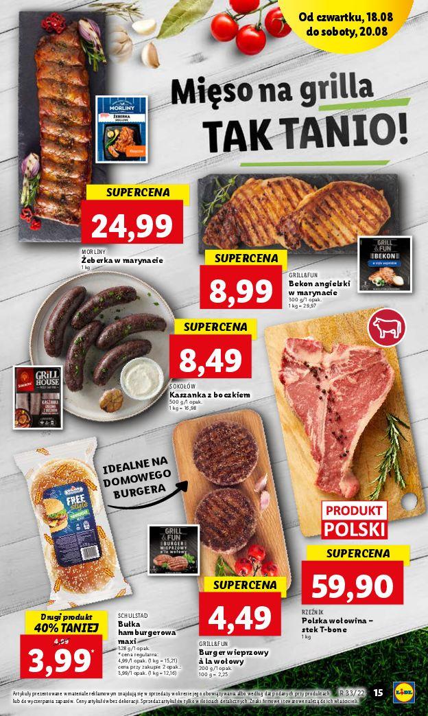 Gazetka promocyjna Lidl do 20/08/2022 str.15