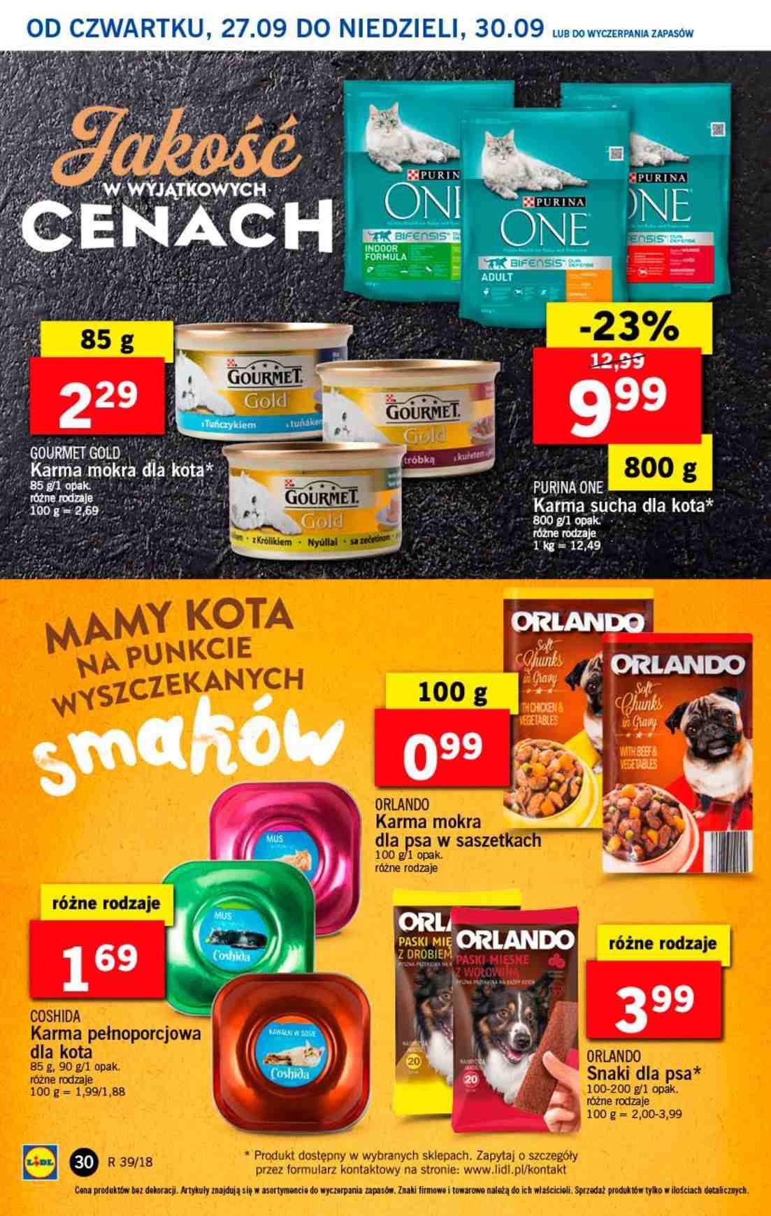 Gazetka promocyjna Lidl do 30/09/2018 str.30