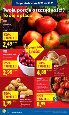 Lidl od poniedziałku
