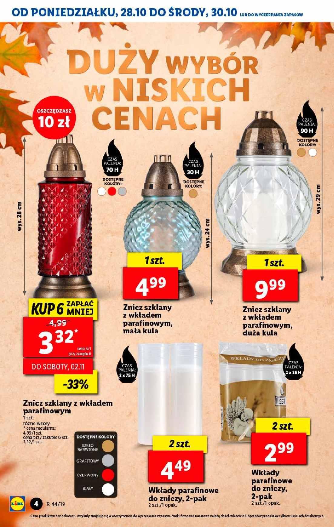 Gazetka promocyjna Lidl do 30/10/2019 str.4