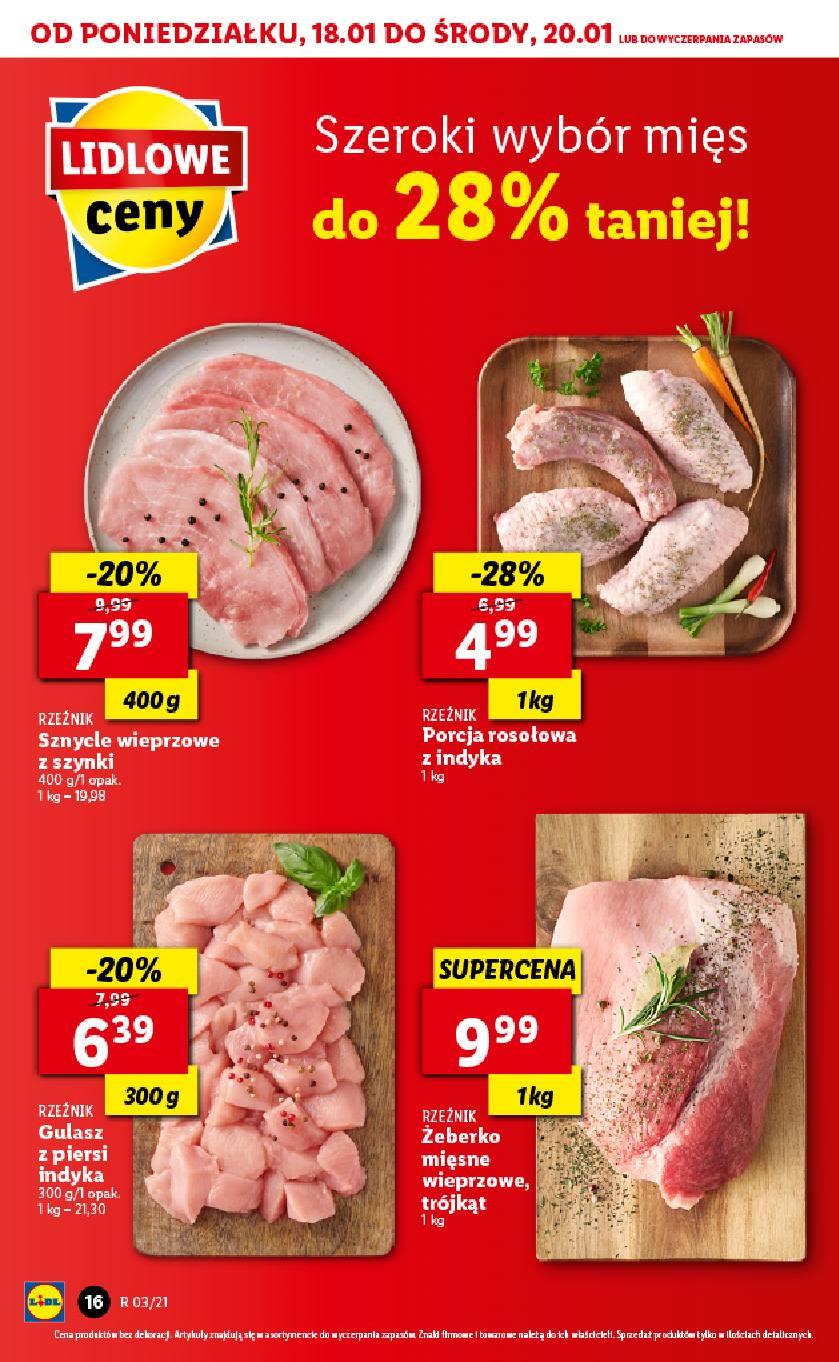 Gazetka promocyjna Lidl do 20/01/2021 str.16