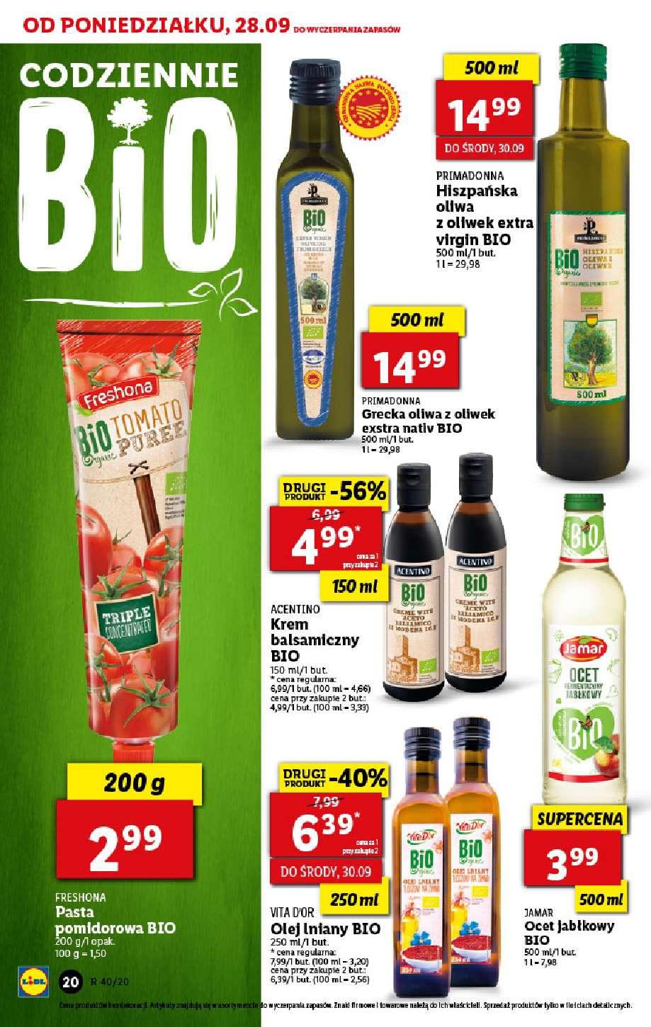 Gazetka promocyjna Lidl do 30/09/2020 str.20