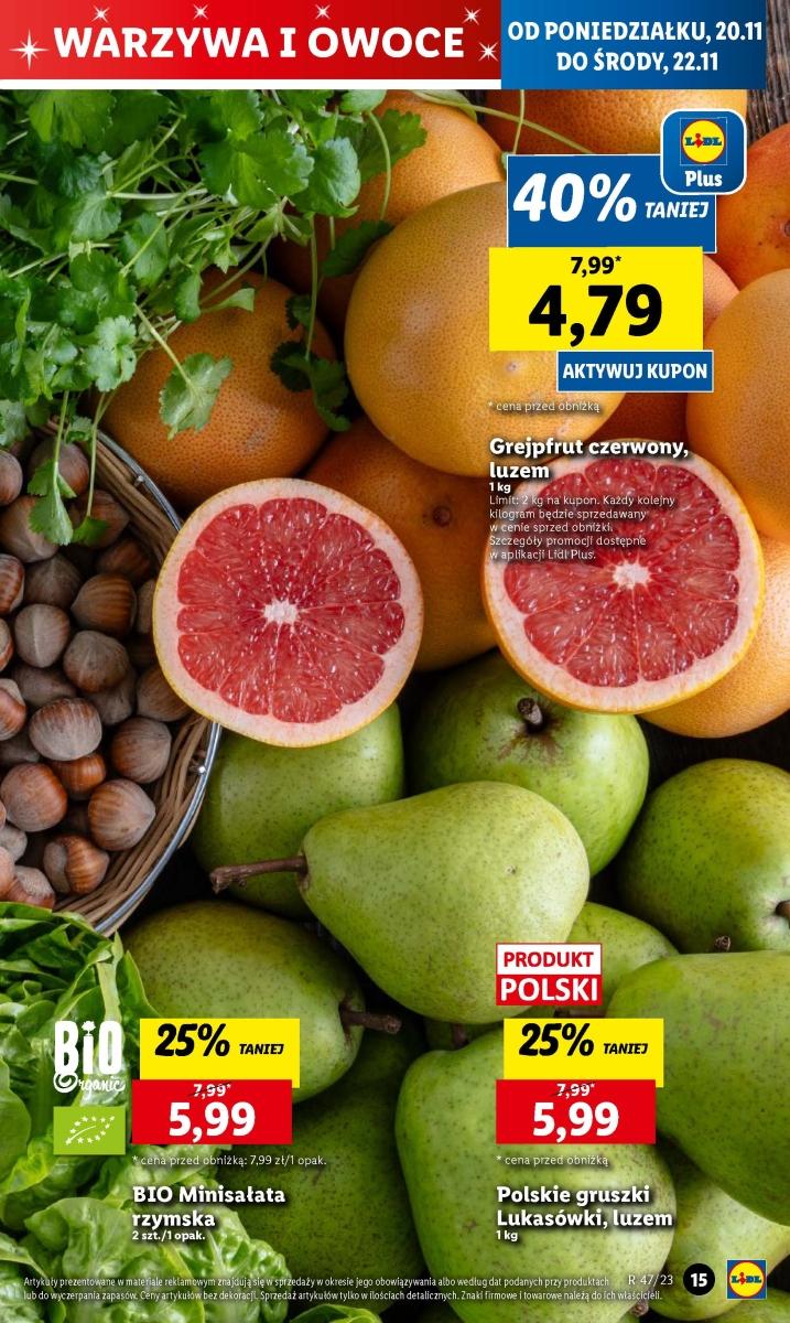 Gazetka promocyjna Lidl do 22/11/2023 str.17