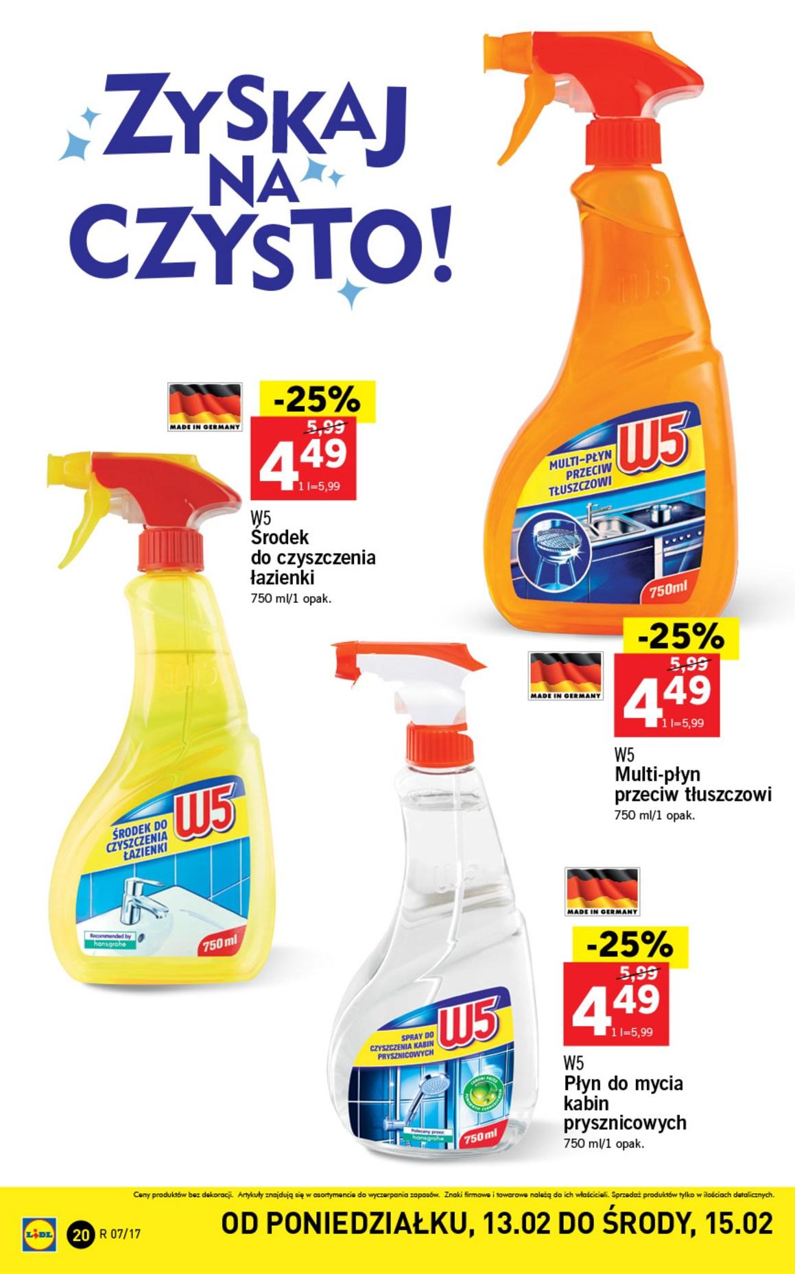 Gazetka promocyjna Lidl do 15/02/2017 str.20