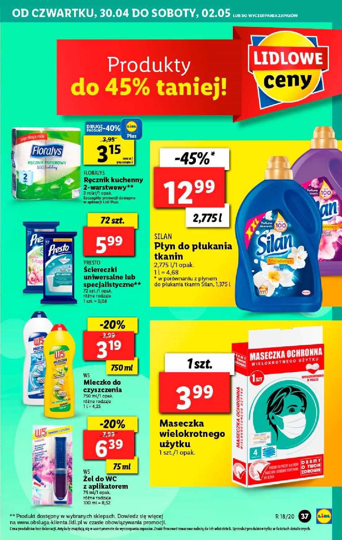 Gazetka promocyjna Lidl do 02/05/2020 str.37