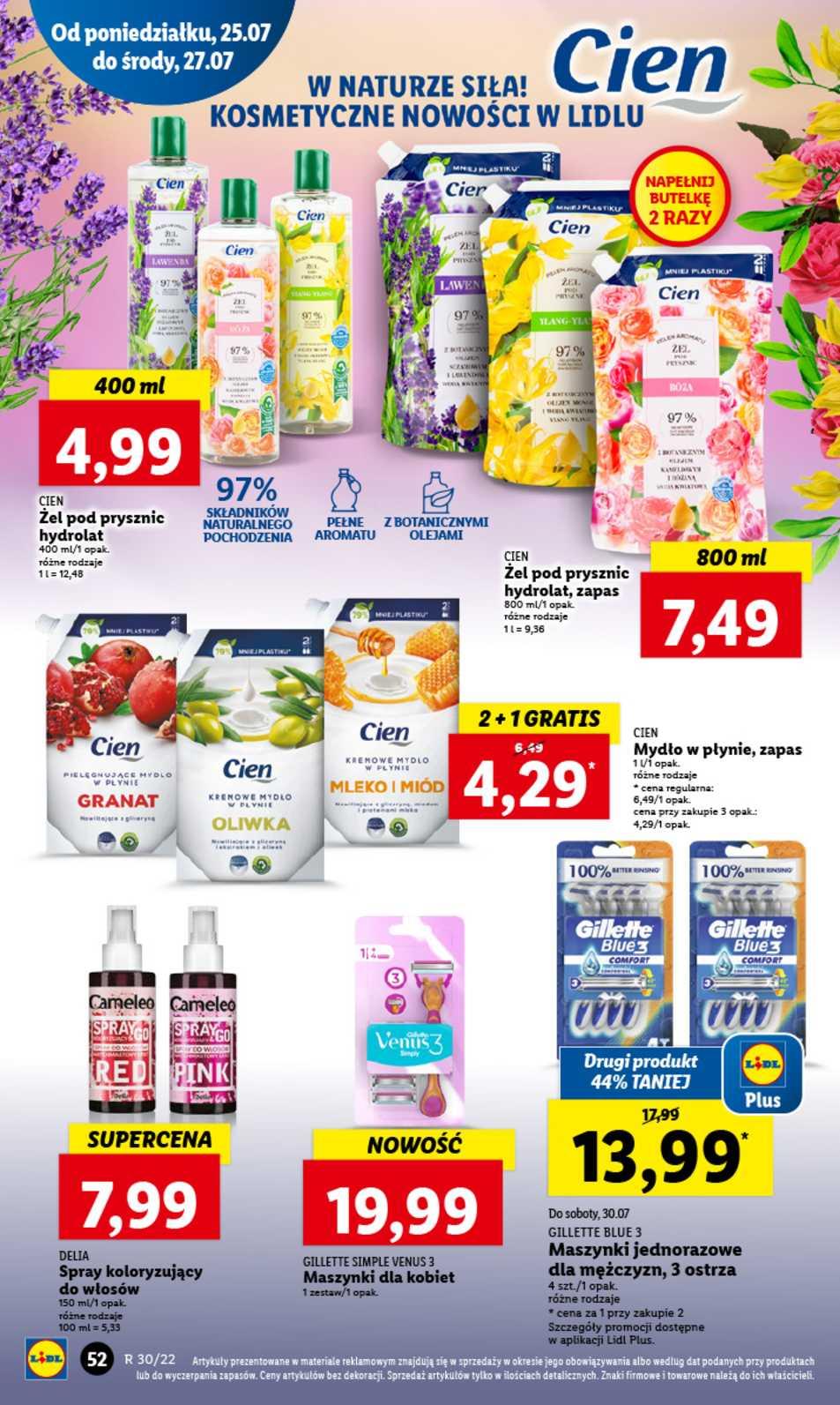 Gazetka promocyjna Lidl do 27/07/2022 str.52