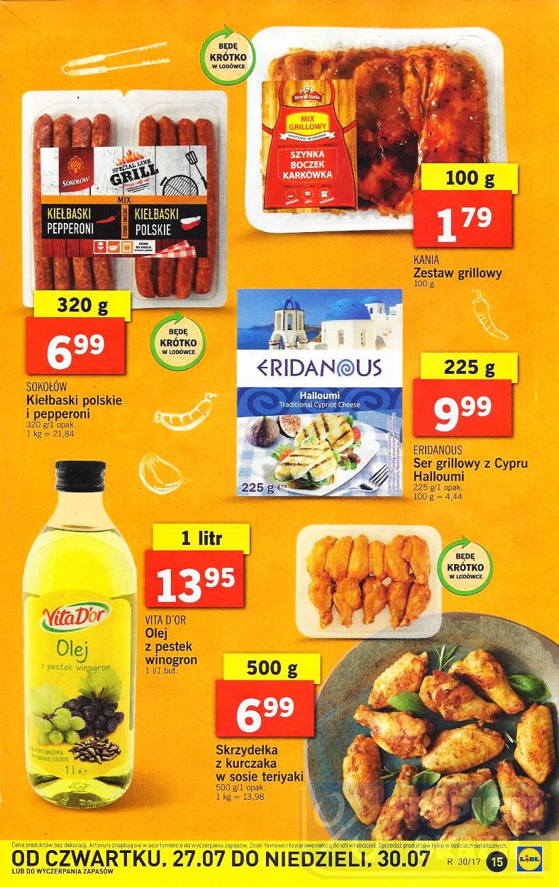 Gazetka promocyjna Lidl do 30/07/2017 str.15