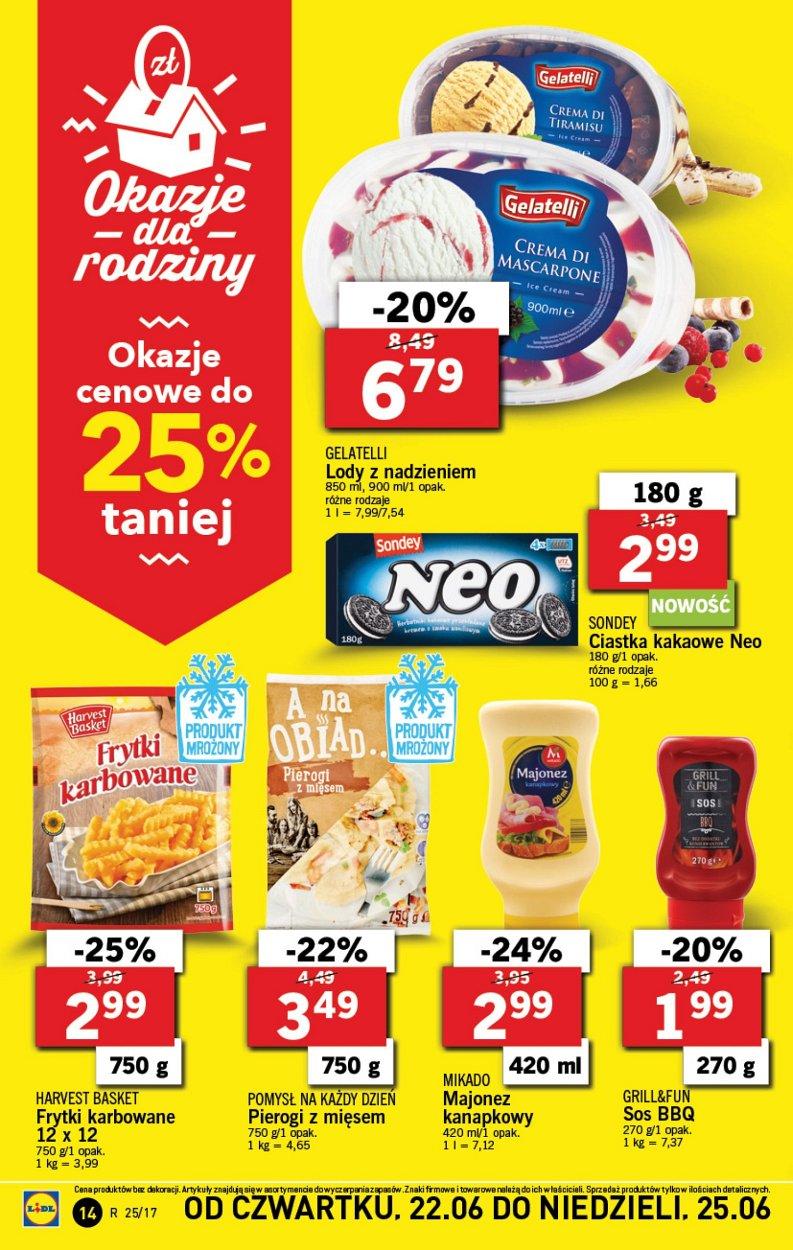 Gazetka promocyjna Lidl do 25/06/2017 str.14