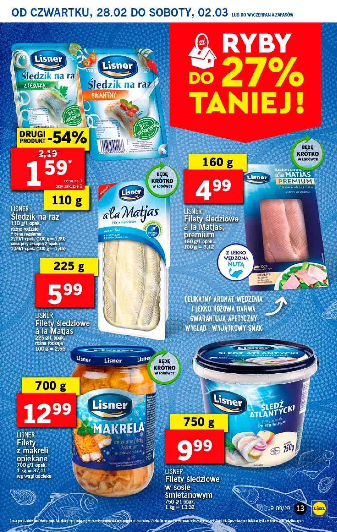 Gazetka promocyjna Lidl do 03/03/2019 str.13