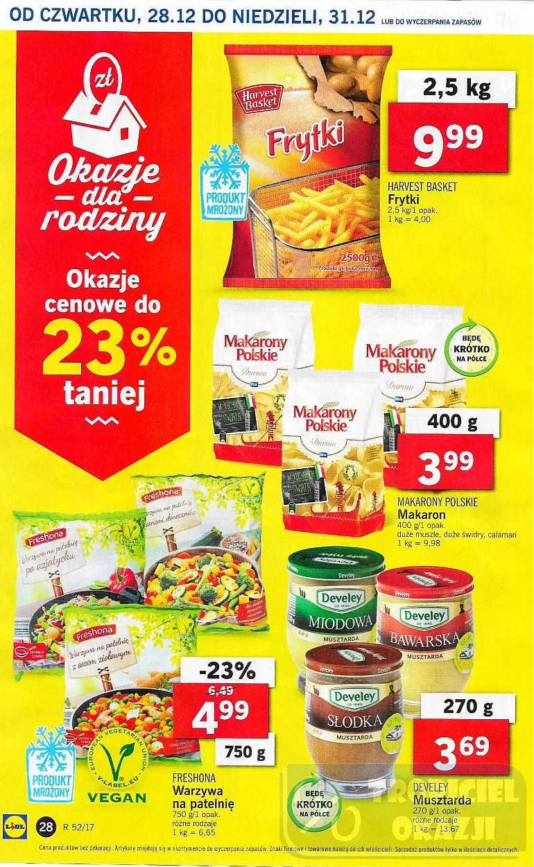 Gazetka promocyjna Lidl do 31/12/2017 str.28