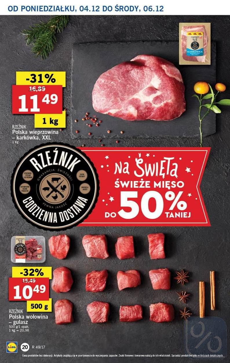 Gazetka promocyjna Lidl do 06/12/2017 str.20