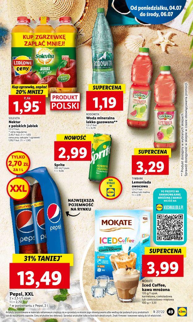 Gazetka promocyjna Lidl do 06/07/2022 str.49