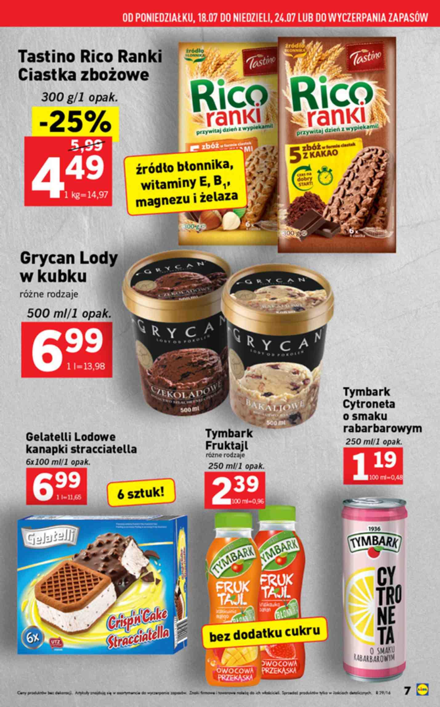 Gazetka promocyjna Lidl do 24/07/2016 str.7