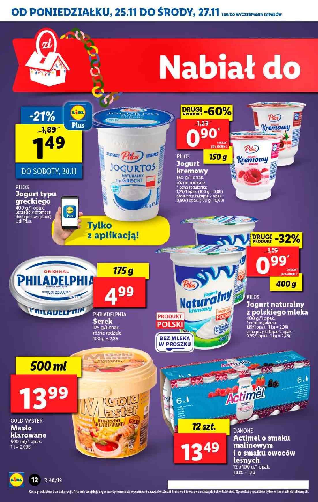 Gazetka promocyjna Lidl do 27/11/2019 str.12