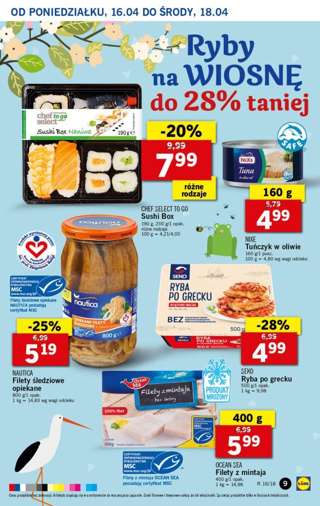 Gazetka promocyjna Lidl do 18/04/2018 str.9