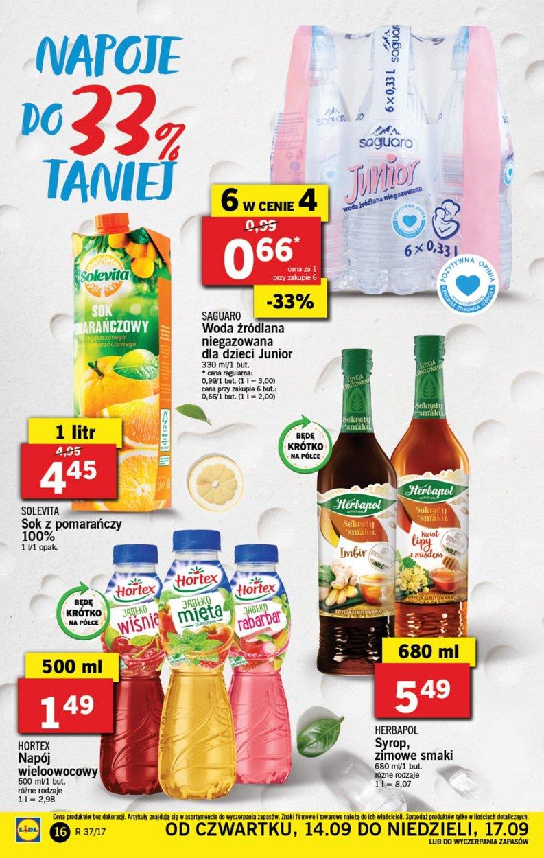 Gazetka promocyjna Lidl do 17/09/2017 str.16