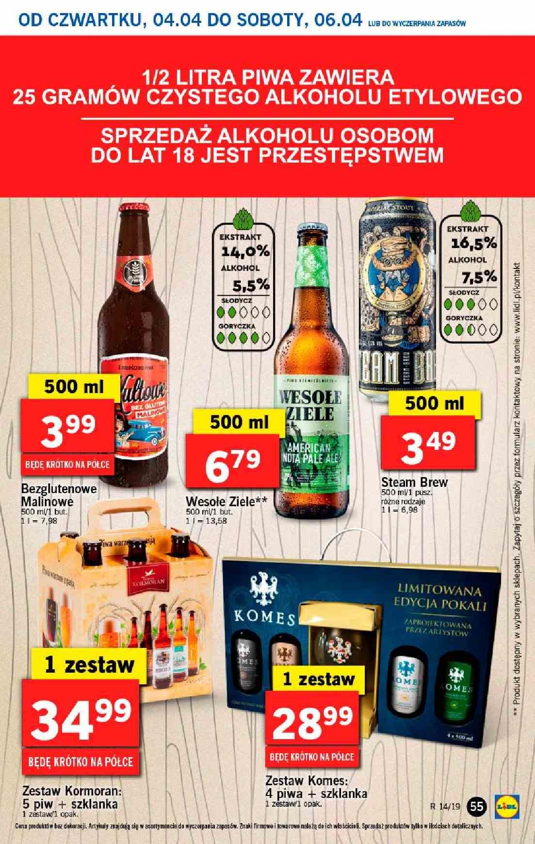 Gazetka promocyjna Lidl do 06/04/2019 str.55