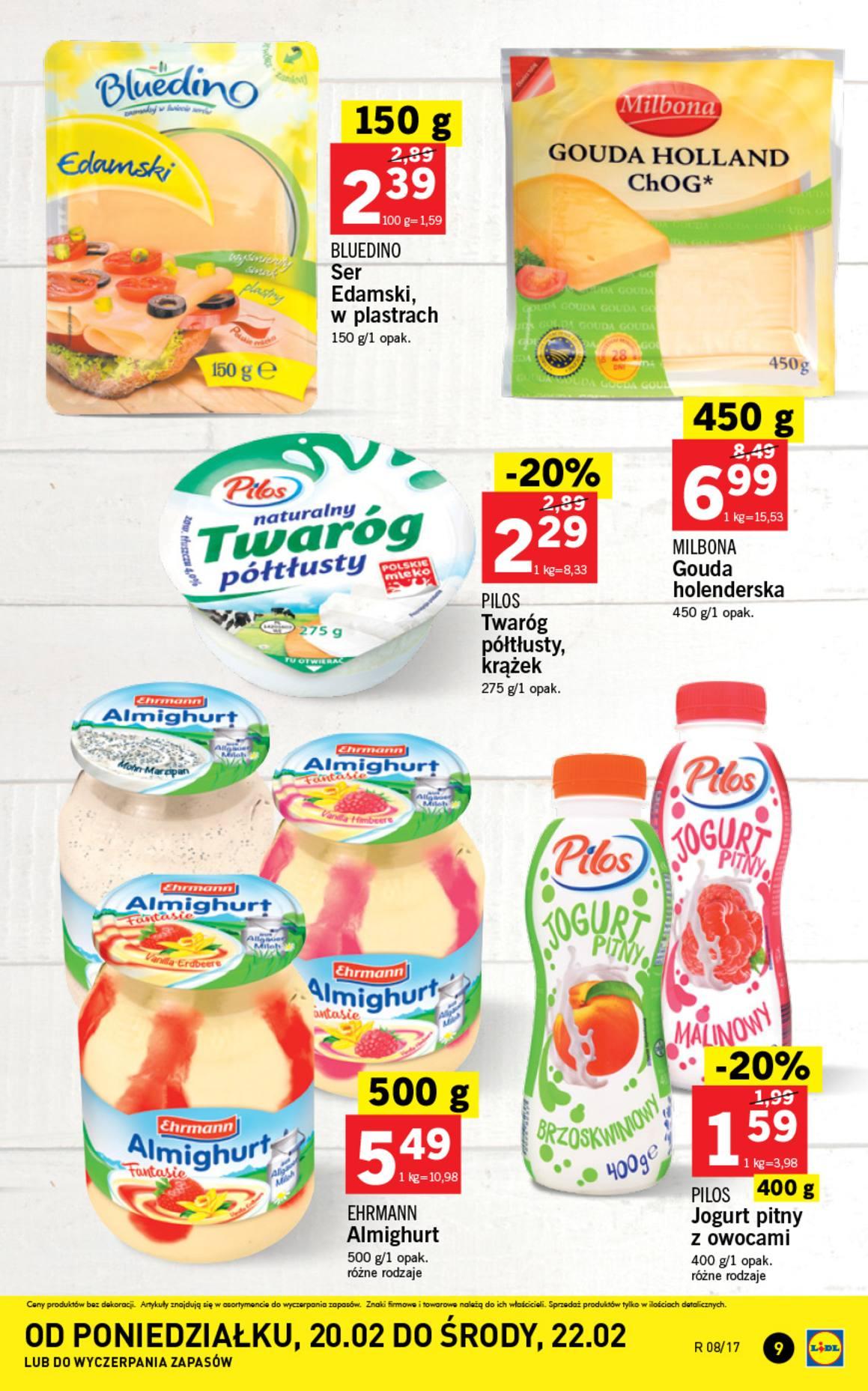 Gazetka promocyjna Lidl do 22/02/2017 str.9