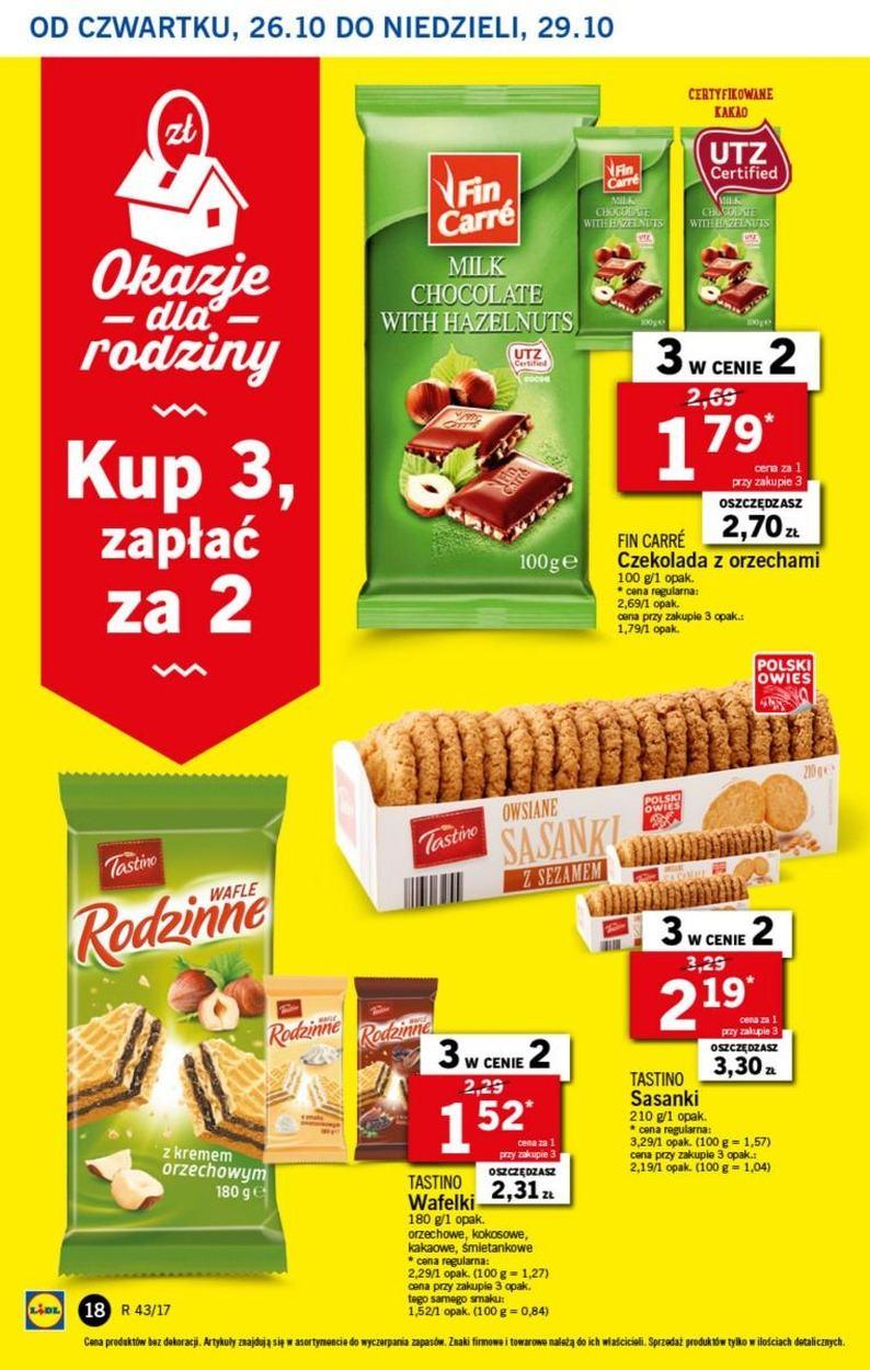 Gazetka promocyjna Lidl do 29/10/2017 str.18