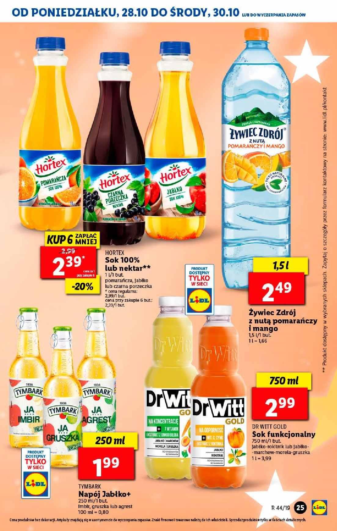 Gazetka promocyjna Lidl do 30/10/2019 str.25