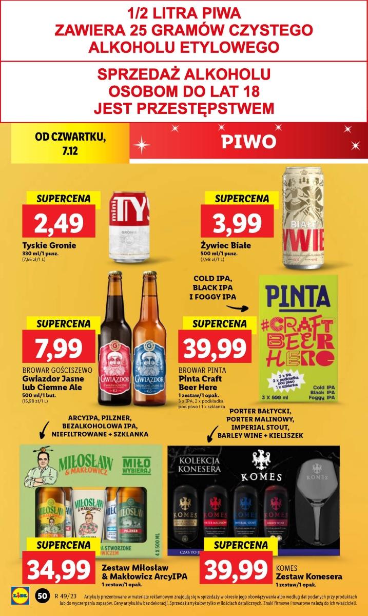 Gazetka promocyjna Lidl do 10/12/2023 str.54