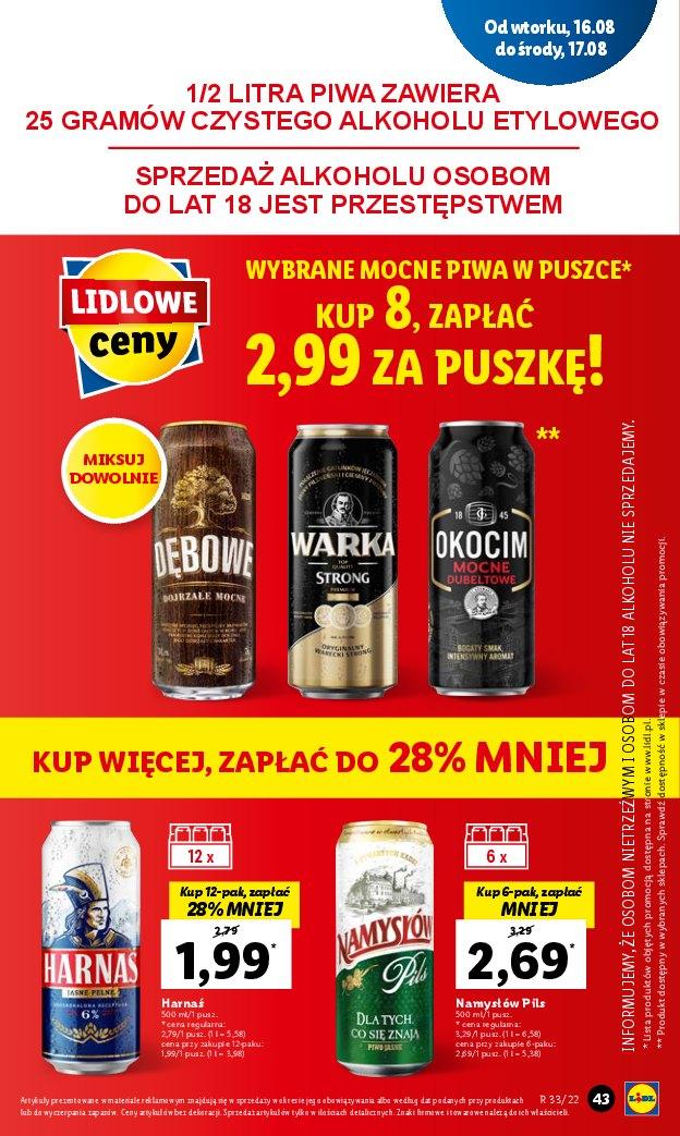 Gazetka promocyjna Lidl do 17/08/2022 str.43