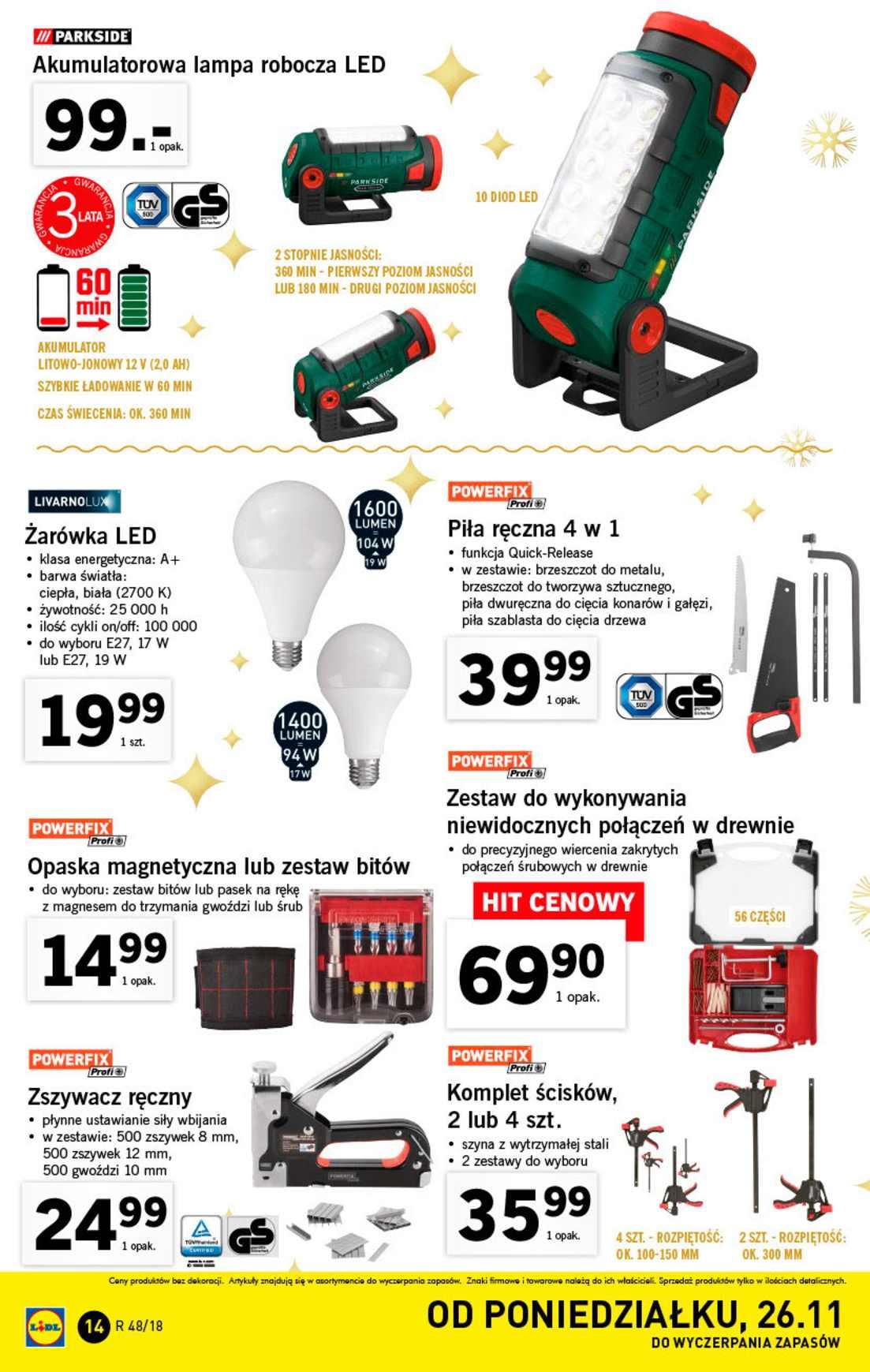 Gazetka promocyjna Lidl do 02/12/2018 str.14