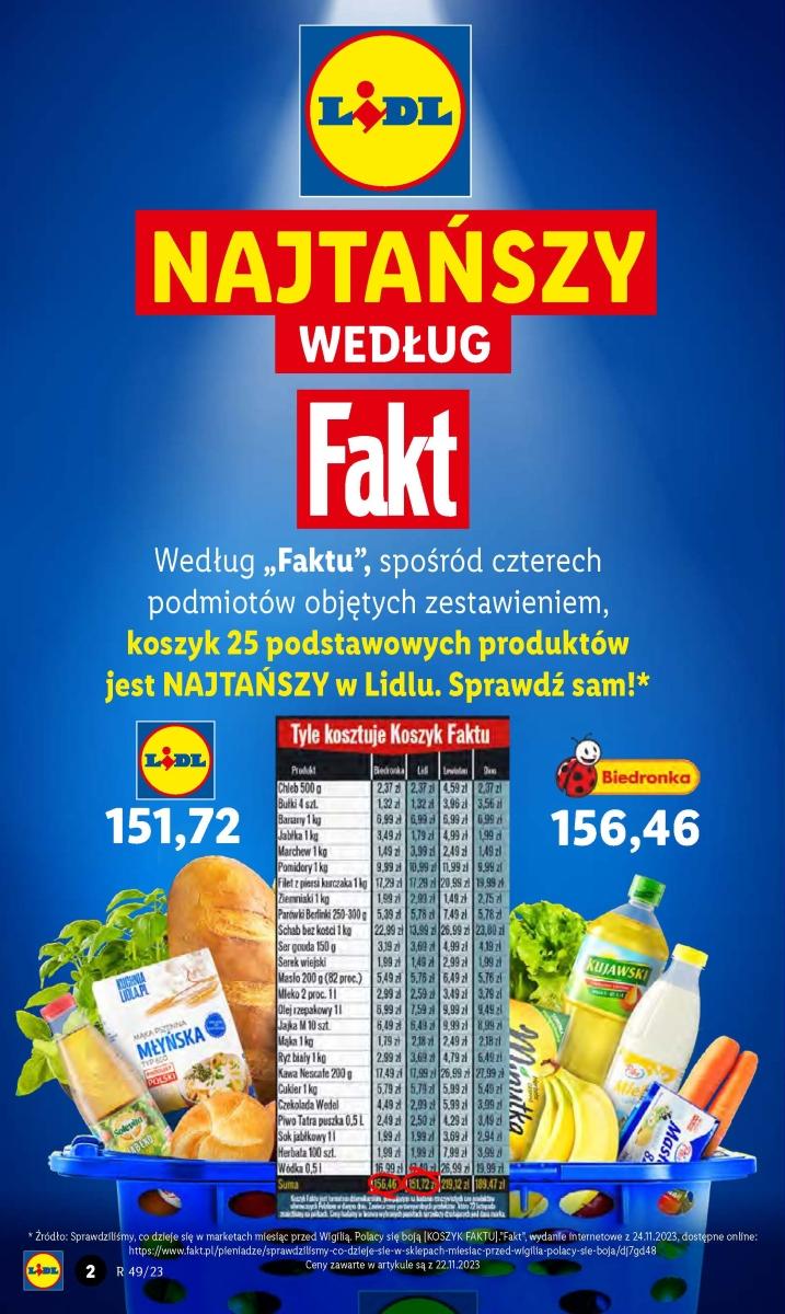 Gazetka promocyjna Lidl do 10/12/2023 str.1