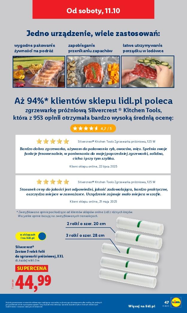 Gazetka promocyjna Lidl do 11/10/2025 str.51