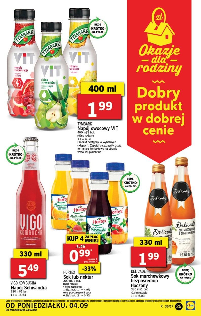 Gazetka promocyjna Lidl do 06/09/2017 str.25