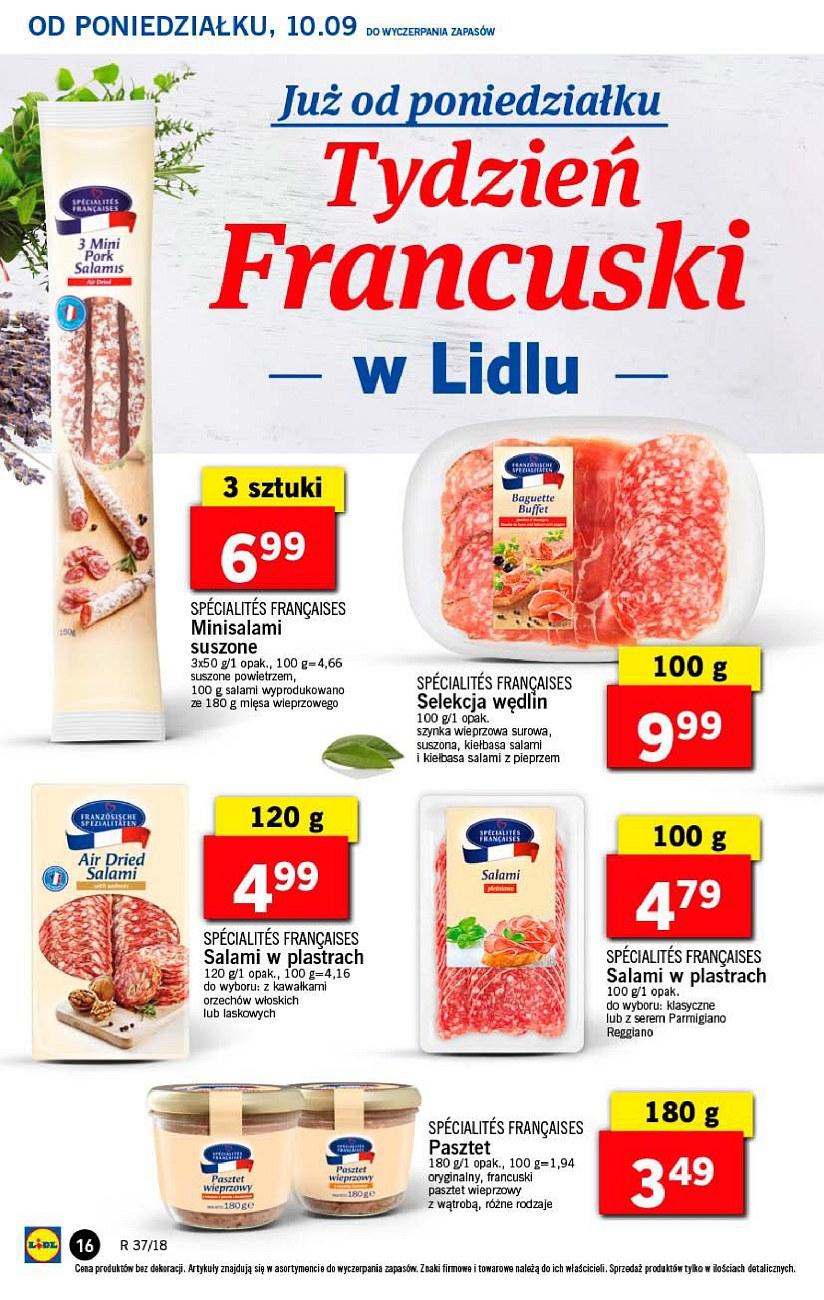 Gazetka promocyjna Lidl do 12/09/2018 str.16